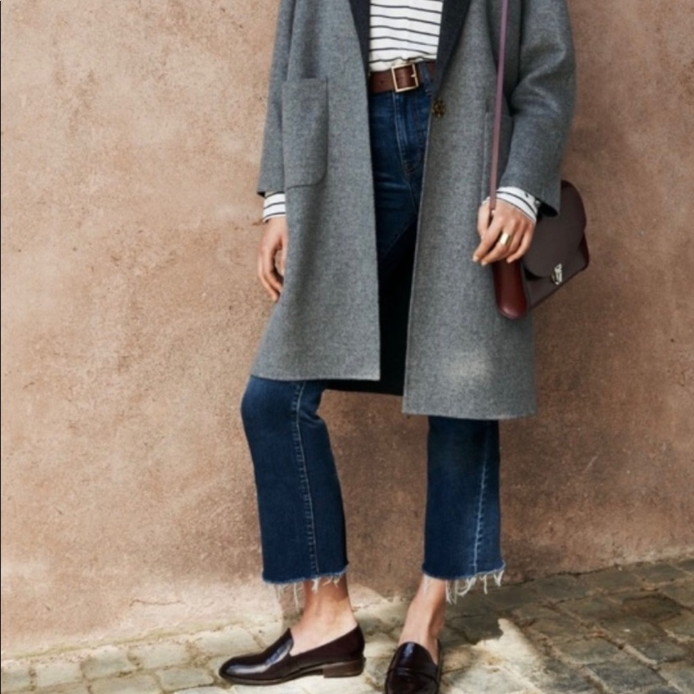 Madewell The Elin Loafer in Burgundy 8